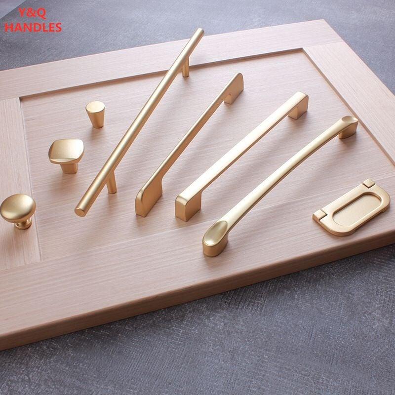 Handles Drawer Cabinet Furniture Kitchen Handles For Cabinet Knob Door Drawer Furniture Kitchen Pearl Golden Simplicity Hardware Pull Handles Modern Style T Bar Kitchen Cabinet Hardware Pulls Stevvex
