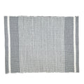 Handloom Ethiopian Striped Placemats Set Artisan Woven Cotton Dining Mats BandsCo Straps