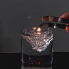 Handmade 3D Iceberg Candle With Candle Wick Jelly Wax Candle Floating Candle Elegant Transparent Iceberg Shape Romantic Party Candles Cute New Design Trendy Home Decor Table Decor Iceberg Shape Candles Stevvex