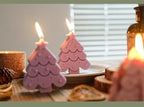 Handmade Creative Christmas Tree Scented Candles Christmas Tree Candles Christmas Gifts For Women Mom Girlfriend Christmas Scented Candles Home Decor Christmas Novelty Scented Candles Seasonal Celebration Candle Decoration Candle Gift