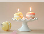 Handmade Lovely Macaron Candle Macaron Candles Scented Candle Cute Handmade Aromatherapy Candles Gifts For Women Home Decor Candle Scented Candles Aromatherapy Wedding Home Decoration Scented Candles INS Shooting Props Stevvex