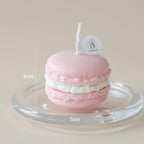 Handmade Lovely Macaron Candle Macaron Candles Scented Candle Cute Handmade Aromatherapy Candles Gifts For Women Home Decor Candle Scented Candles Aromatherapy Wedding Home Decoration Scented Candles INS Shooting Props Stevvex
