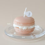 Handmade Lovely Macaron Candle Macaron Candles Scented Candle Cute Handmade Aromatherapy Candles Gifts For Women Home Decor Candle Scented Candles Aromatherapy Wedding Home Decoration Scented Candles INS Shooting Props Stevvex