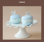 Handmade Lovely Macaron Candle Macaron Candles Scented Candle Cute Handmade Aromatherapy Candles Gifts For Women Home Decor Candle Scented Candles Aromatherapy Wedding Home Decoration Scented Candles INS Shooting Props Stevvex