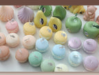 Handmade Lovely Macaron Candle Macaron Candles Scented Candle Cute Handmade Aromatherapy Candles Gifts For Women Home Decor Candle Scented Candles Aromatherapy Wedding Home Decoration Scented Candles INS Shooting Props Stevvex