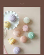Handmade Lovely Macaron Candle Macaron Candles Scented Candle Cute Handmade Aromatherapy Candles Gifts For Women Home Decor Candle Scented Candles Aromatherapy Wedding Home Decoration Scented Candles INS Shooting Props Stevvex