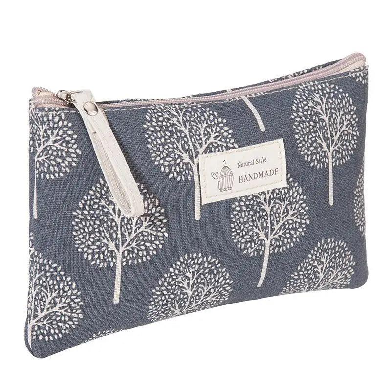 Handmade Retro Pencil Case Large Capacity Stationary Case Cool Stylish Printed Pouch For Office Stevvex
