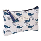 Handmade Retro Pencil Case Large Capacity Stationary Case Cool Stylish Printed Pouch For Office Stevvex