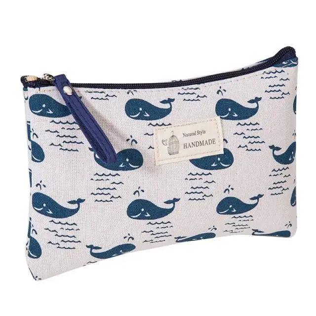 Handmade Retro Pencil Case Large Capacity Stationary Case Cool Stylish Printed Pouch For Office Stevvex