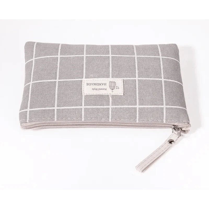 Handmade Retro Pencil Case Large Capacity Stationary Case Cool Stylish Printed Pouch For Office Stevvex