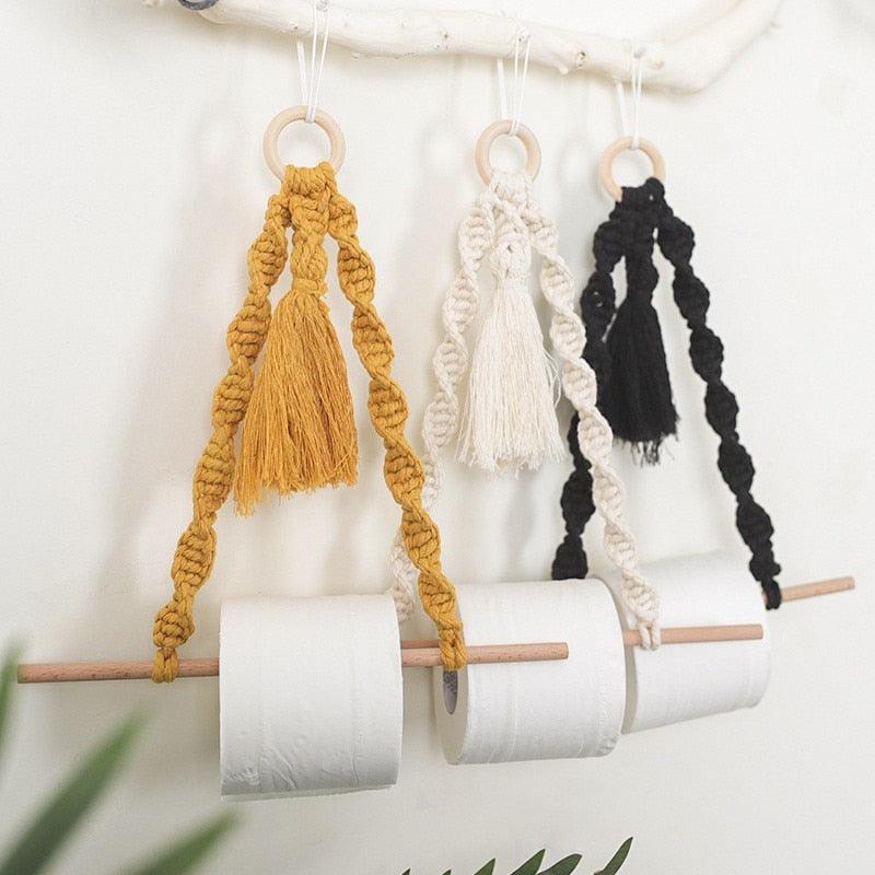 Handmade Wall Art Home Wall Decor Woven Hanging Tapestry Tassel Wind Chimes Wall Hanging Ornaments  Hand Macrame Wall  For Wall Wedding Living Room Gallery Patio Apartment Yard Decor Stevvex