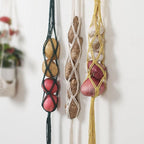 Handmade Wall Art Home Wall Decor Woven Hanging Tapestry Tassel Wind Chimes Wall Hanging Ornaments  Hand Macrame Wall  For Wall Wedding Living Room Gallery Patio Apartment Yard Decor Stevvex