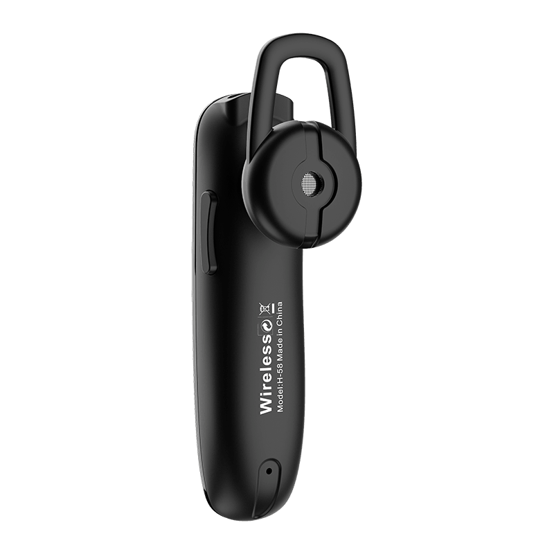 Handsfree Wireless Bluetooth Mini Headset Noise-canceling Fashion Wireless Earphone Mobile Phone Simple Design Clear Sound Quality Long Wireless Range Business Bluetooth Earpiece in Ear Lightweight Earphones With Mic For Cell Phones For Office Driving Stevvex