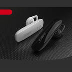 Handsfree Wireless Bluetooth Mini Headset Noise-canceling Fashion Wireless Earphone Mobile Phone Simple Design Clear Sound Quality Long Wireless Range Business Bluetooth Earpiece in Ear Lightweight Earphones With Mic For Cell Phones For Office Driving Stevvex