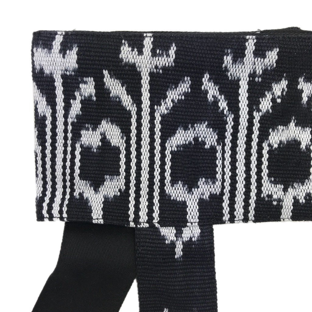 Handwoven Backstrap Yoga Mat Sling - Tribal Guatemalan Design, Lightweight BandsCo Straps
