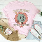 Hang In There It Gets Worse Tee Peachy Sunday