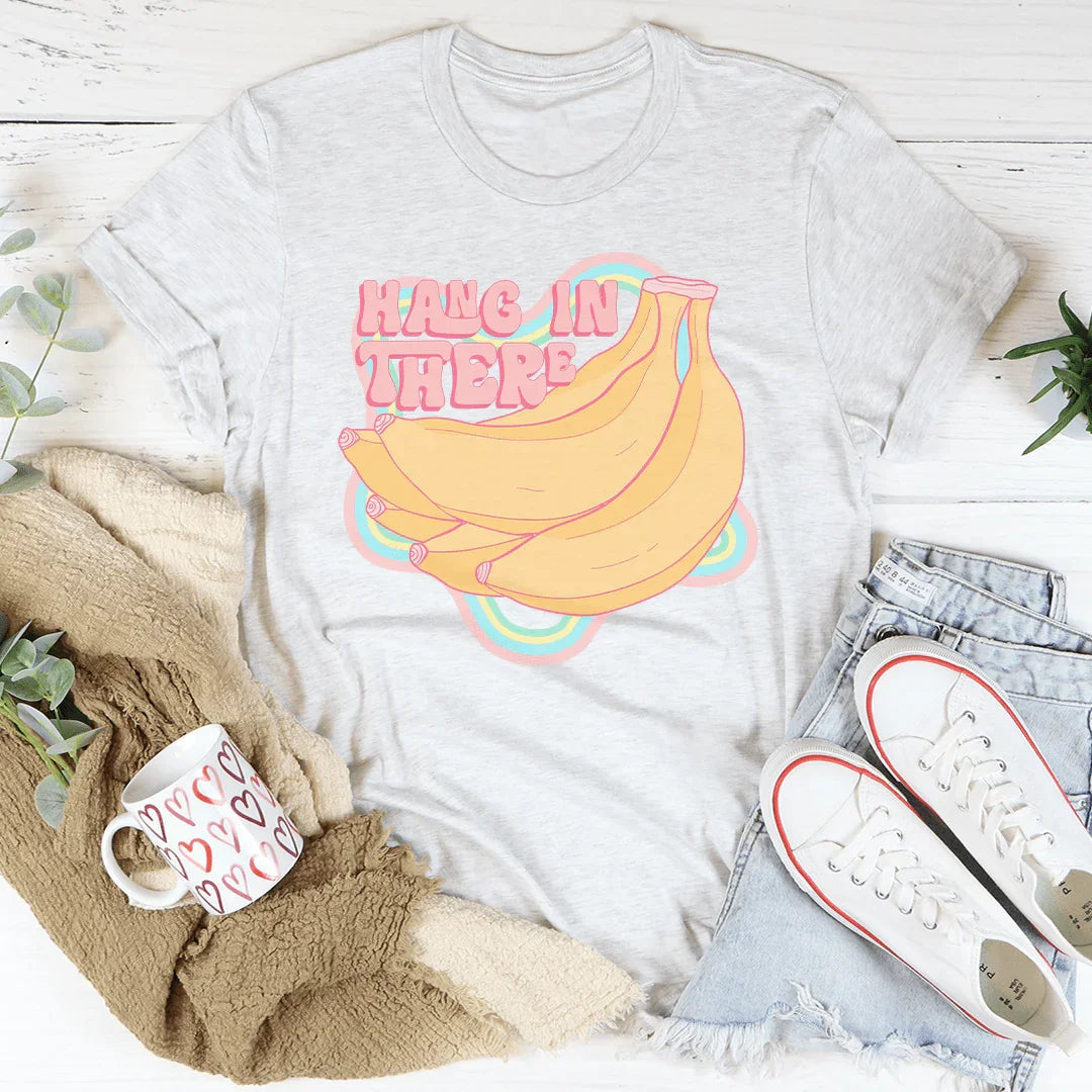 Hang In There Tee Peachy Sunday