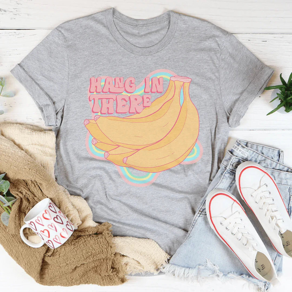 Hang In There Tee Peachy Sunday