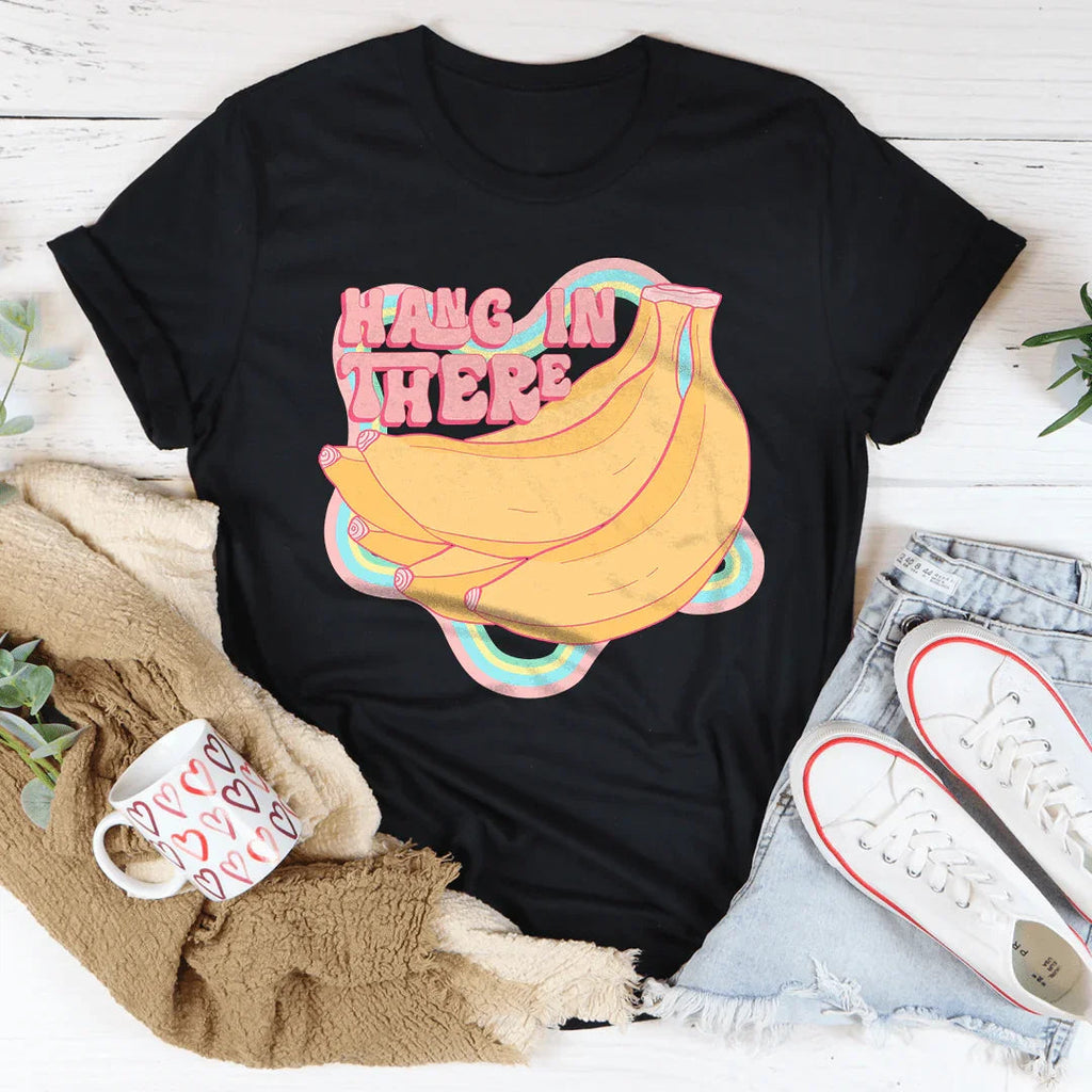 Hang In There Tee Peachy Sunday