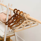 Pack of 10 Kid's Wooden Hangers - SJB-DIAMOND ELITES