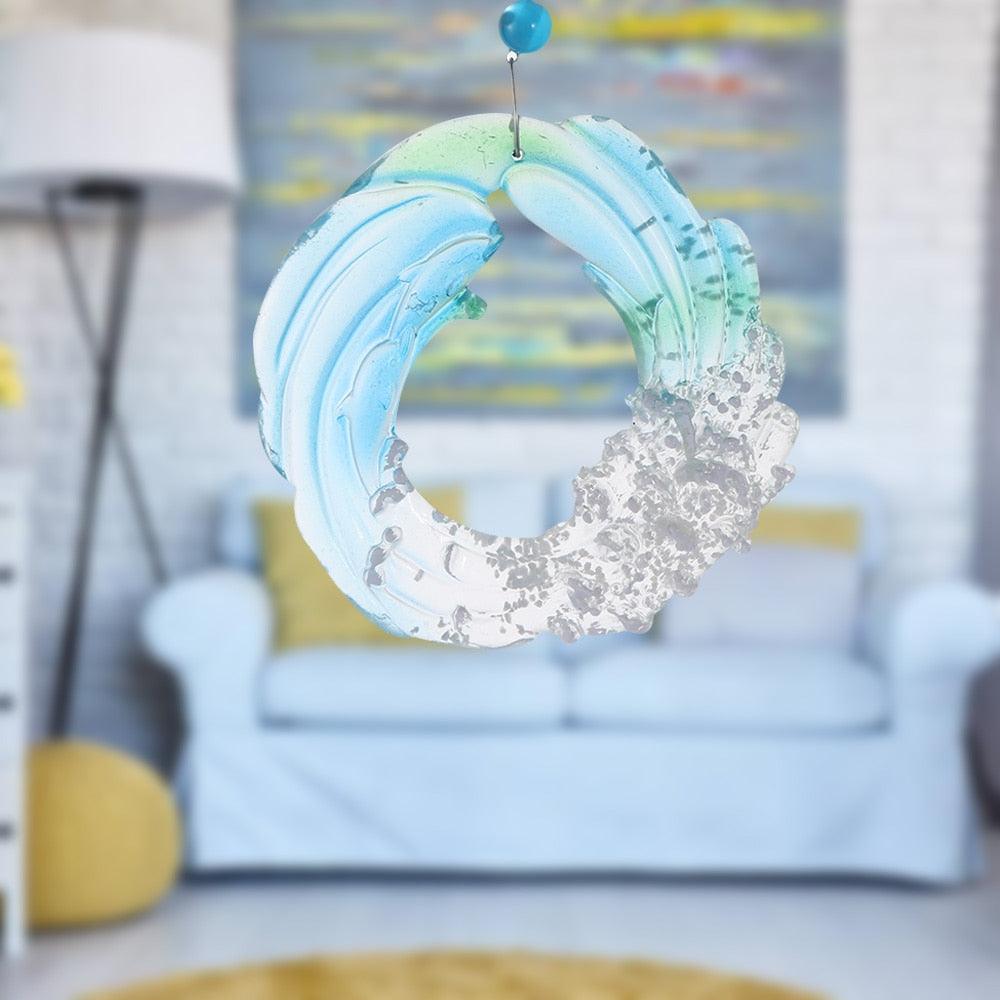 Hanging Decorations Ocean Sun-catcher Acrylic Wind Chimes Art Living Decoration Craft Gift Handmade Garden Wind Chimes For Patio & Terrace Best Metal Musical Wind-chime Outdoor & Home Decoration Stevvex