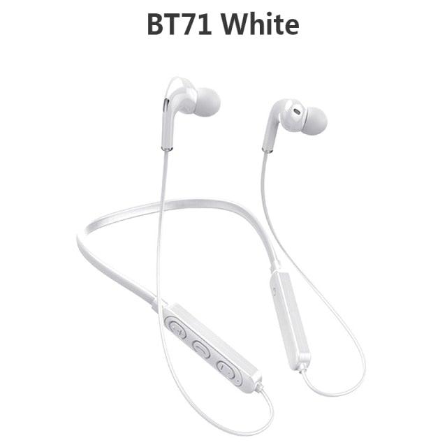 Hanging Neck Bluetooth 5.0 Wireless Sports Headset Ear Headset Bluetooth Headphones Earbuds Earphone With Microphone For Bluetooth Over Ear Headphones, Wireless 5.0/Wired Headset, 55Hrs Playtime, Hi-Fi Stereo Deep Bass, Soft Earmuffs & Light Weight Stevvex