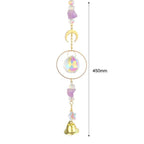 Hanging Sun Catcher Moon Light With Chain Pendant Ornament Crystal Balls  Catcher Wind-chime Rainbow Maker Crystal Hanging  Window Curtain Chandelier Outdoor Garden Home Decor Christmas Day Party Wedding Decoration Stevvex