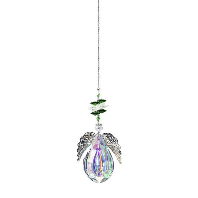 Hanging Sun Catcher Moon Light With Chain Pendant Ornament Crystal Balls  Catcher Wind-chime Rainbow Maker Crystal Hanging  Window Curtain Chandelier Outdoor Garden Home Decor Christmas Day Party Wedding Decoration Stevvex