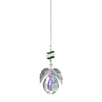 Hanging Sun Catcher Moon Light With Chain Pendant Ornament Crystal Balls  Catcher Wind-chime Rainbow Maker Crystal Hanging  Window Curtain Chandelier Outdoor Garden Home Decor Christmas Day Party Wedding Decoration Stevvex