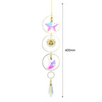 Hanging Sun Catcher Moon Light With Chain Pendant Ornament Crystal Balls  Catcher Wind-chime Rainbow Maker Crystal Hanging  Window Curtain Chandelier Outdoor Garden Home Decor Christmas Day Party Wedding Decoration Stevvex