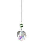 Hanging Sun Catcher Moon Light With Chain Pendant Ornament Crystal Balls  Catcher Wind-chime Rainbow Maker Crystal Hanging  Window Curtain Chandelier Outdoor Garden Home Decor Christmas Day Party Wedding Decoration Stevvex