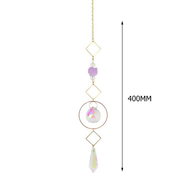 Hanging Sun Catcher Moon Light With Chain Pendant Ornament Crystal Balls  Catcher Wind-chime Rainbow Maker Crystal Hanging  Window Curtain Chandelier Outdoor Garden Home Decor Christmas Day Party Wedding Decoration Stevvex