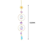 Hanging Sun Catcher Moon Light With Chain Pendant Ornament Crystal Balls  Catcher Wind-chime Rainbow Maker Crystal Hanging  Window Curtain Chandelier Outdoor Garden Home Decor Christmas Day Party Wedding Decoration Stevvex