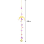 Hanging Sun Catcher Moon Light With Chain Pendant Ornament Crystal Balls  Catcher Wind-chime Rainbow Maker Crystal Hanging  Window Curtain Chandelier Outdoor Garden Home Decor Christmas Day Party Wedding Decoration Stevvex