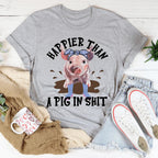 Happier Than A Pig Tee