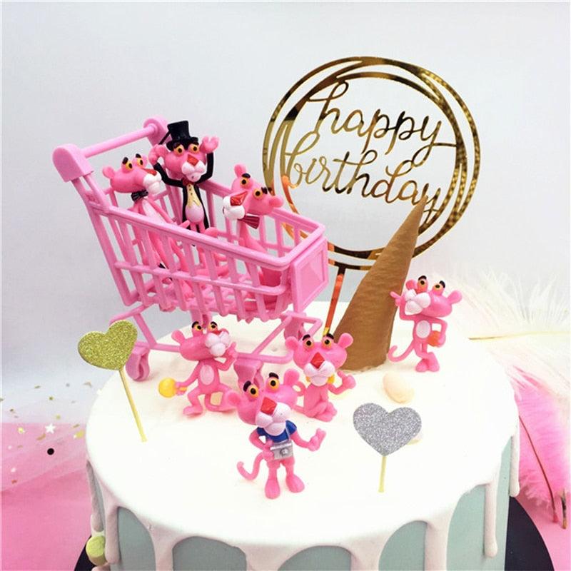 Happy Birthday Cake Topper Gold Cake Topper Acrylic Cake Topper Happy Birthday Cake Topper Cake Decoration Acrylic Letter Cake Toppers Party Supplies Happy Birthday Black Cake Decorations Stevvex