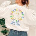 Happy Mind Happy Life Sweatshirt - SJB-DIAMOND ELITES