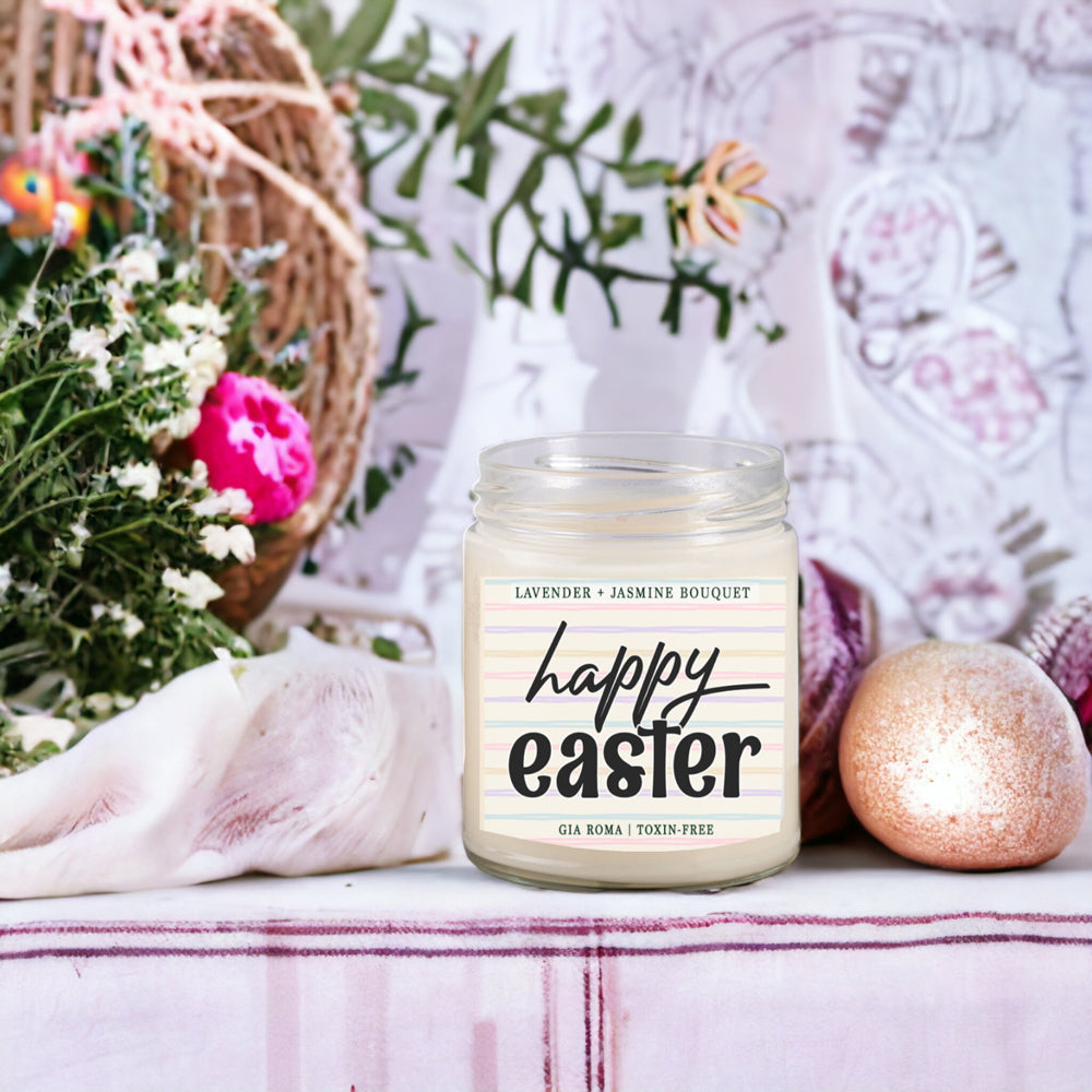 Lavender Jasmine Bouquet Easter Scented Floral Arrangement Calming Aroma BandsCo Straps