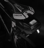 Hard Shell Bicycle Bag Waterproof Cycling Road Bike Tool Bag Night Reflective Bag Bike Accessories Bike Bag Bicycle Bag Under Hard Shell Bike Seat Bag with Silver Reflective Strip Bike Bag For Mountain Road Bike Stevvex