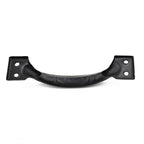 Hardware Iron Art Pull Garage Gate Door Handle Black Cast Iron Furniture Hardware Home Shed Garage For Sliding Barn Door Pull Black, Farmhouse, Cast Iron, Metal, Grab Bar Barn Door Handle, Strong Closet Sliding Door Pull Stevvex