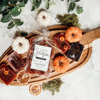 Fall Harvest Natural XL Wax Melts Pack Pumpkin Cranberry Clove Cozy Autumn Scented 4 Extra Large Cubes