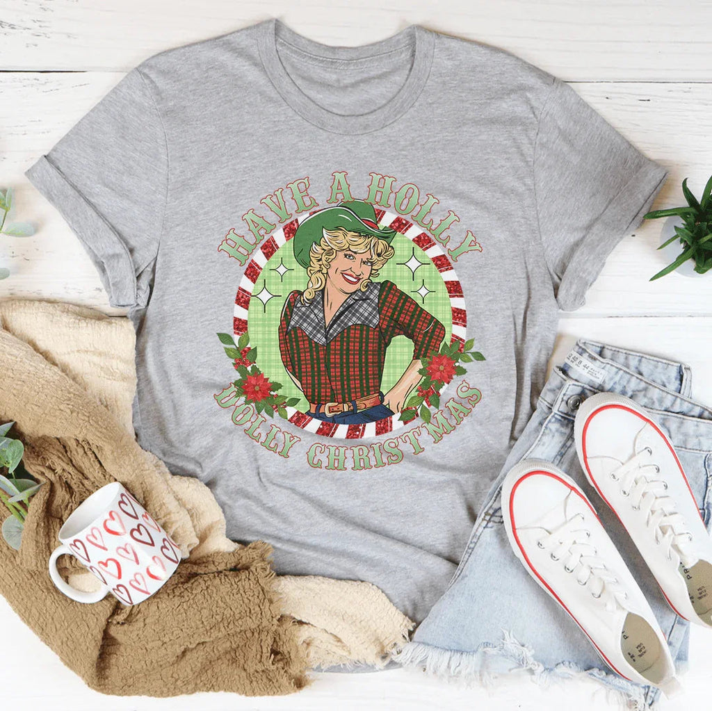Have A Holly Tee Peachy Sunday