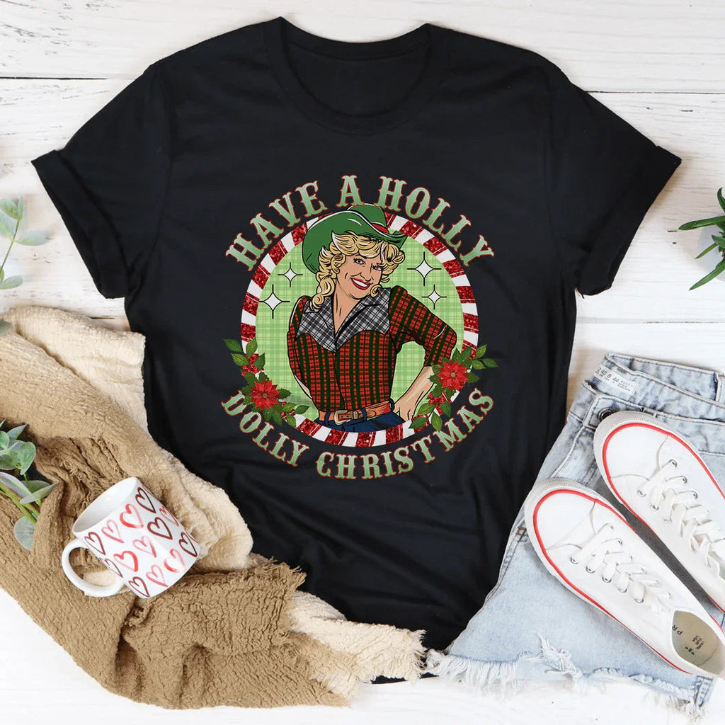Have A Holly Tee Peachy Sunday