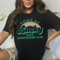 Have A Lucky Day Somewhere Else Tee Peachy Sunday