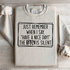 Have A Nice Day Sweatshirt Peachy Sunday