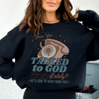 Have You Talked To God Lately He'd Love To Hear From You Tee Peachy Sunday
