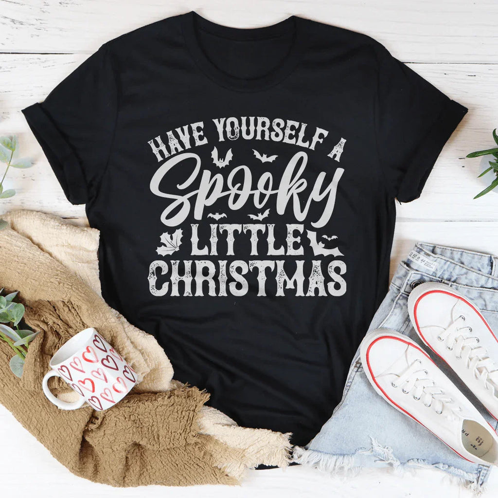 Have Yourself A Spooky Little Christmas Tee Peachy Sunday