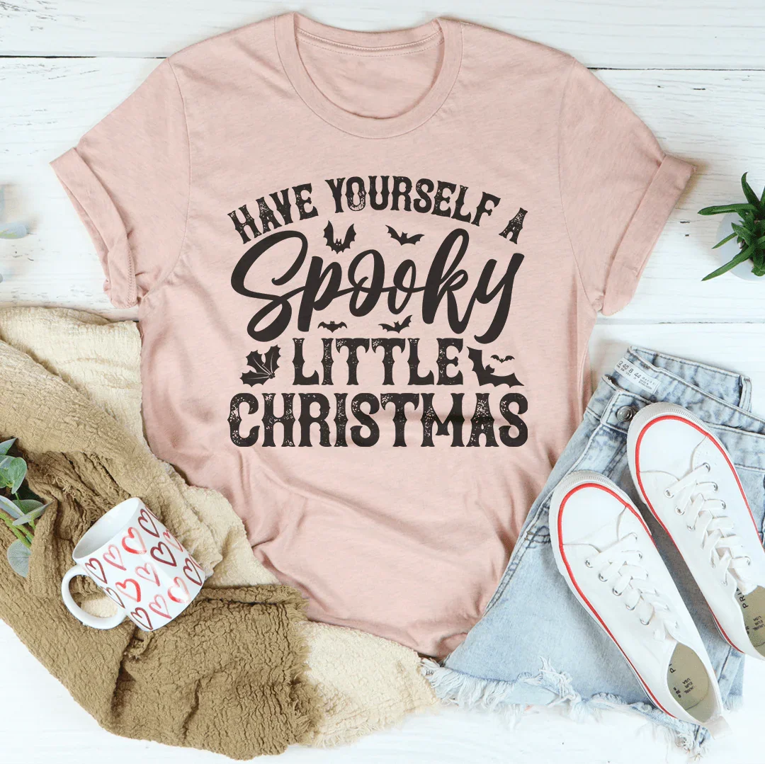 Have Yourself A Spooky Little Christmas Tee Peachy Sunday
