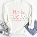 He Is Risen Sweatshirt - SJB-DIAMOND ELITES