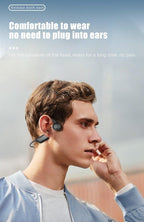 Headphones Bluetooth Headsets Wireless Earbuds Waterproof Earpieces Sports Earphones Business For Redmi Bluetooth Earpiece, Bluetooth Earbuds 5.0, Single Wireless Earphone w/Upgraded CVC8.0 Noise Reduction for Work, 10 Hours Talking Time, Waterproof Stevvex